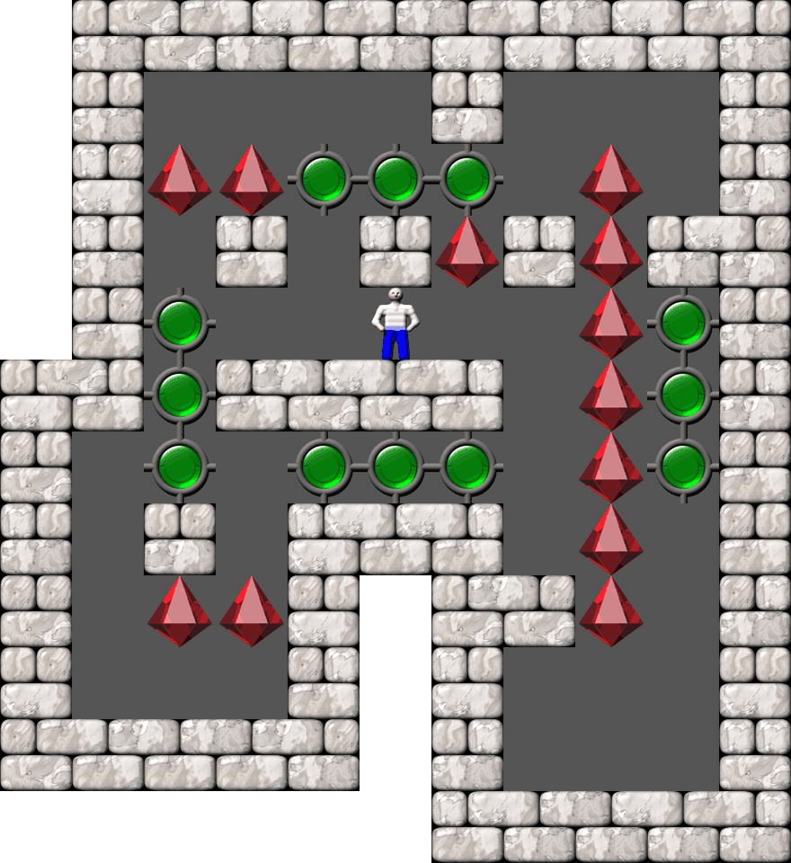 Sokoban Chrysalis Collection 4 level 12